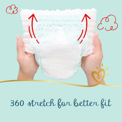 Pampers Premium Care Pants Diapers, Size 4, 9-14kg, Unique Softest Absorption for Ultimate Skin Protection, 88 Count